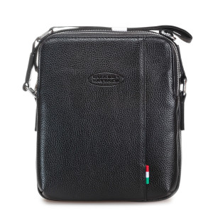 Черни мъжки чанти, здрава еко-кожа - ежедневни обувки за целогодишно ползване N 100020895