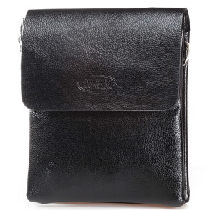 Черни мъжки чанти, здрава еко-кожа - ежедневни обувки за целогодишно ползване N 100020889