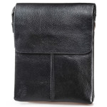 Черни мъжки чанти, здрава еко-кожа - ежедневни обувки за целогодишно ползване N 100020892