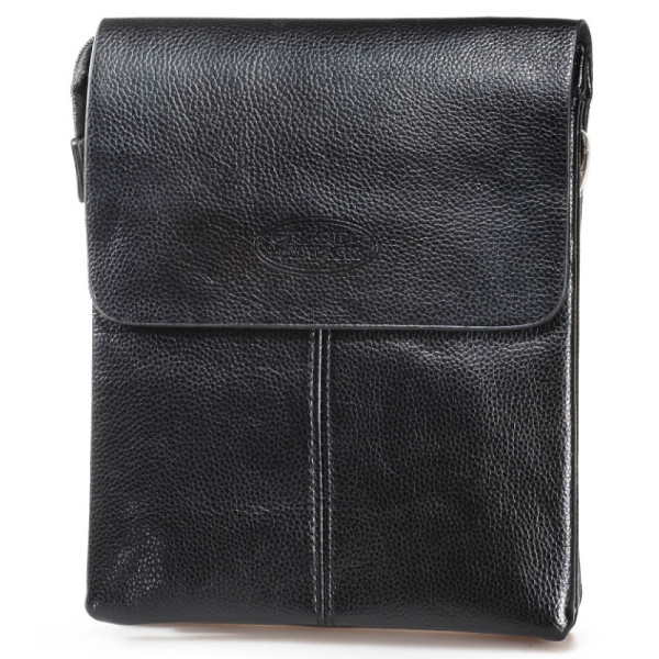 Черни мъжки чанти, здрава еко-кожа - ежедневни обувки за целогодишно ползване N 100020893