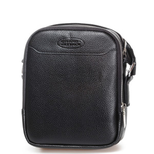 Черни мъжки чанти, здрава еко-кожа - ежедневни обувки за целогодишно ползване N 100020888