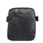 Черни мъжки чанти, здрава еко-кожа - ежедневни обувки за целогодишно ползване N 100020885