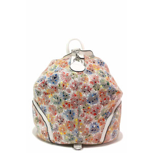 Шарена дамска чанта, здрава еко-кожа - удобство и стил за пролетта и лятото N 100019801