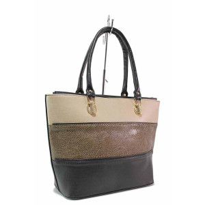 Кафява раница, здрава еко-кожа - удобство и стил за вашето ежедневие N 100019997