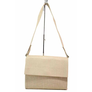 Бежова дамска чанта, здрава еко-кожа - удобство и стил за вашето ежедневие N 100020016