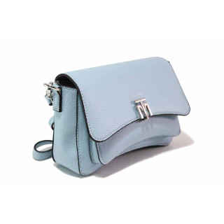Синя дамска чанта, здрава еко-кожа - удобство и стил за вашето ежедневие N 100020113