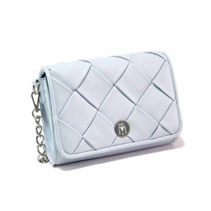 Синя дамска чанта, здрава еко-кожа - удобство и стил за лятото N 100020139