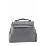 Сива дамска чанта, здрава еко-кожа - удобство и стил за вашето ежедневие N 100020809