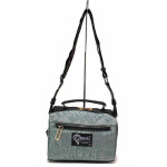 Черна дамска чанта, текстилна материя - удобство и стил за вашето ежедневие N 100020859