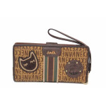 Кафява портмоне, здрава еко-кожа - удобство и стил за есента и зимата N 100021246