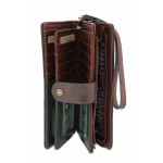 Кафява портмоне, здрава еко-кожа - удобство и стил за есента и зимата N 100021246