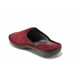 Винени домашни чехли, текстилна материя - всекидневни обувки за есента и зимата N 100020389