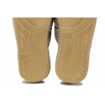 Бежови анатомични домашни чехли, текстилна материя - ежедневни обувки за есента и зимата N 100020454