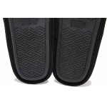 Черни анатомични домашни чехли, текстилна материя - всекидневни обувки за есента и зимата N 100020476
