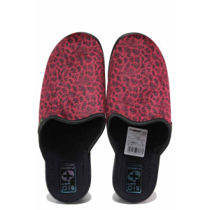 Винени анатомични домашни чехли, текстилна материя - ежедневни обувки за есента и зимата N 100020767