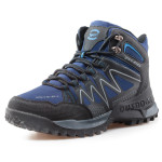 Сини мъжки боти, еко-кожа и текстилна материя - ежедневни обувки за есента и зимата N 100020882
