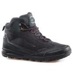 Черни мъжки боти, еко-кожа и текстилна материя - всекидневни обувки за есента и зимата N 100020883