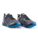 Тъмносини мъжки маратонки, текстилна материя - спортни обувки за целогодишно ползване N 100020925
