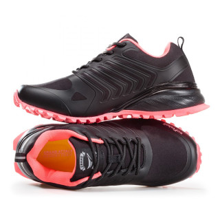 Черни дамски маратонки, еко-кожа и текстилна материя - спортни обувки за есента и зимата N 100020715