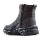 Черни дамски боти, текстилна материя - всекидневни обувки за есента и зимата N 100020741