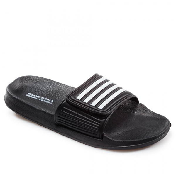 Черни джапанки, pvc материя - всекидневни обувки за целогодишно ползване N 100020757