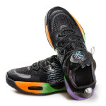 Черни мъжки маратонки, еко-кожа и текстилна материя - спортни обувки за целогодишно ползване N 100020909