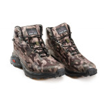Бежови мъжки боти, текстилна материя - всекидневни обувки за целогодишно ползване N 100020873