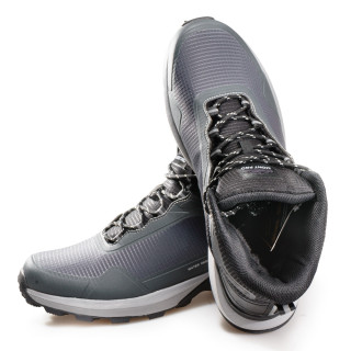 Сиви мъжки боти, текстилна материя - всекидневни обувки за целогодишно ползване N 100020875