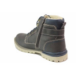 Кафяви мъжки боти, здрава еко-кожа - всекидневни обувки за есента и зимата N 100021067