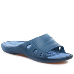 Сини мъжки чехли, pvc материя - ежедневни обувки за лятото N 100021882