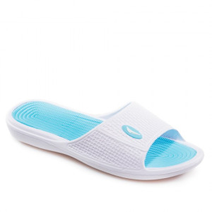 Сини дамски чехли, pvc материя - ежедневни обувки за лятото N 100021963