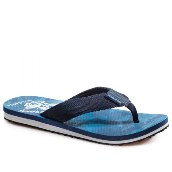 Сини джапанки, pvc материя - ежедневни обувки за лятото N 100022041