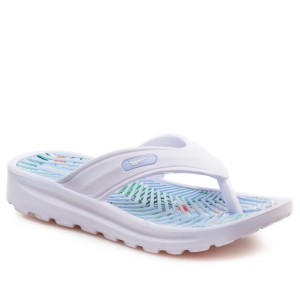 Сини дамски чехли, pvc материя - ежедневни обувки за лятото N 100021967