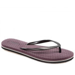 Лилави дамски чехли, pvc материя - ежедневни обувки за лятото N 100021979