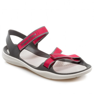 Червени дамски сандали, pvc материя - ежедневни обувки за лятото N 100021984