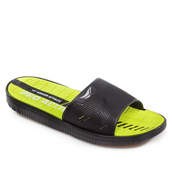 Жълти мъжки чехли, pvc материя - ежедневни обувки за лятото N 100021905