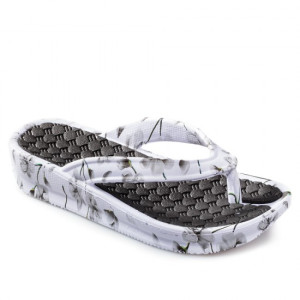 Черни дамски чехли, pvc материя - ежедневни обувки за лятото N 100022001