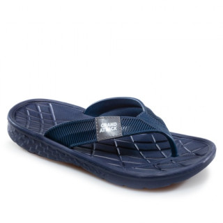 Сини мъжки чехли, pvc материя - ежедневни обувки за лятото N 100021919