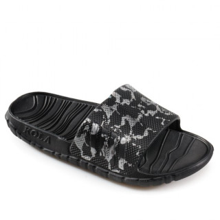 Черни дамски чехли, pvc материя - ежедневни обувки за лятото N 100022013