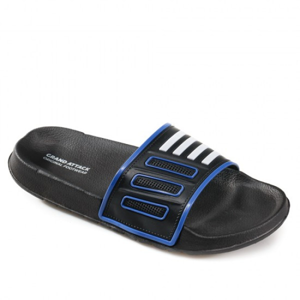 Сини мъжки чехли, pvc материя - ежедневни обувки за лятото N 100021930