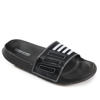 Черни мъжки чехли, pvc материя - ежедневни обувки за лятото N 100021931