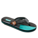 Черни мъжки чехли, pvc материя и текстилна материя - ежедневни обувки за лятото N 100021939