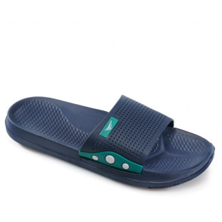 Сини мъжки чехли, pvc материя - ежедневни обувки за лятото N 100021949