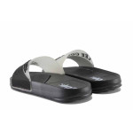 Черни джапанки, pvc материя - всекидневни обувки за лятото N 100021698