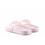 Розови джапанки, pvc материя - ежедневни обувки за лятото N 100021699