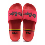 Червени джапанки, pvc материя - ежедневни обувки за лятото N 100021701