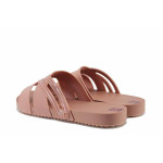 Розови джапанки, pvc материя - ежедневни обувки за лятото N 100021696