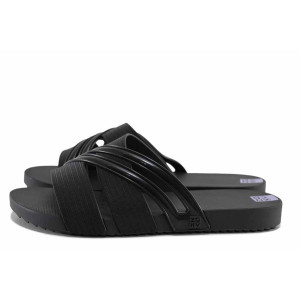 Черни джапанки, pvc материя - всекидневни обувки за лятото N 100021697