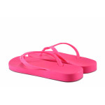 Розови джапанки, pvc материя - ежедневни обувки за лятото N 100021726