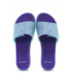 Сини джапанки, pvc материя - ежедневни обувки за лятото N 100021753